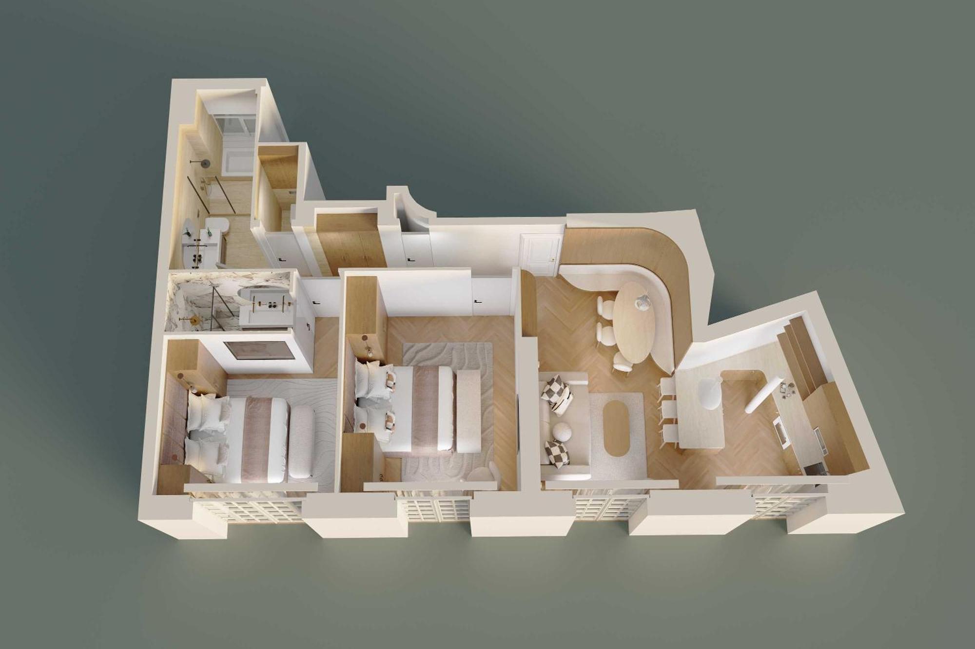 Appartement Exclusive With Ac - 2bd-6p - Quartier Latin